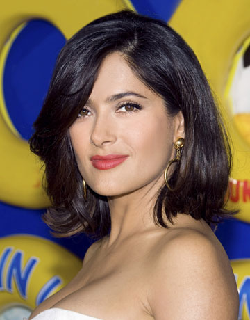 Salma Hayek Hair