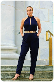 McCall's 7366 | Plunging-Neckline Jumpsuit -- Erica Bunker DIY Style!