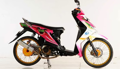 Cara Modifikasi Honda Beat Lawas