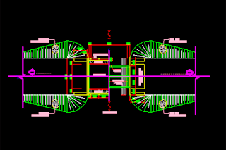 Gambar-Jembatan-Gelagar-Beton-Bertulang-Balok-T-Kelas-B-Bentang-7-Meter-Format-DWG-Autocad-01