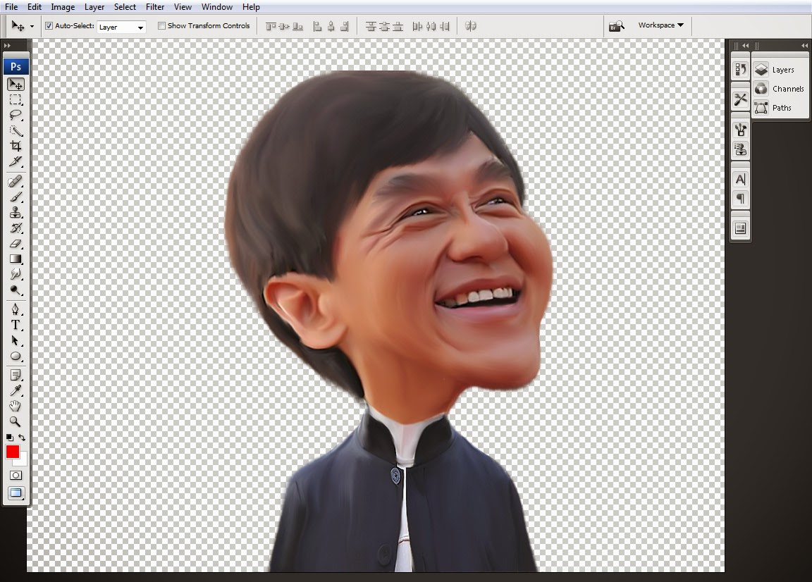  Cara membuat Karikatur dengan Photoshop