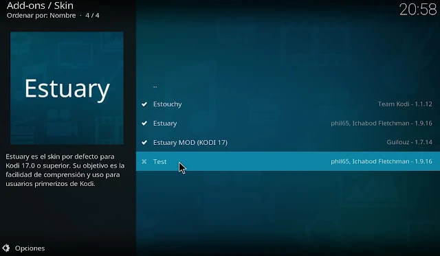 Edicion skin Estuary