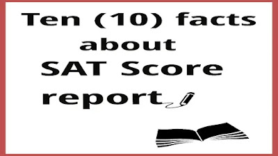SAT Test score report questions and answers