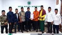 Pimpinan Daerah IKA BKPRMI Audensi Ke MUI Kota Medan