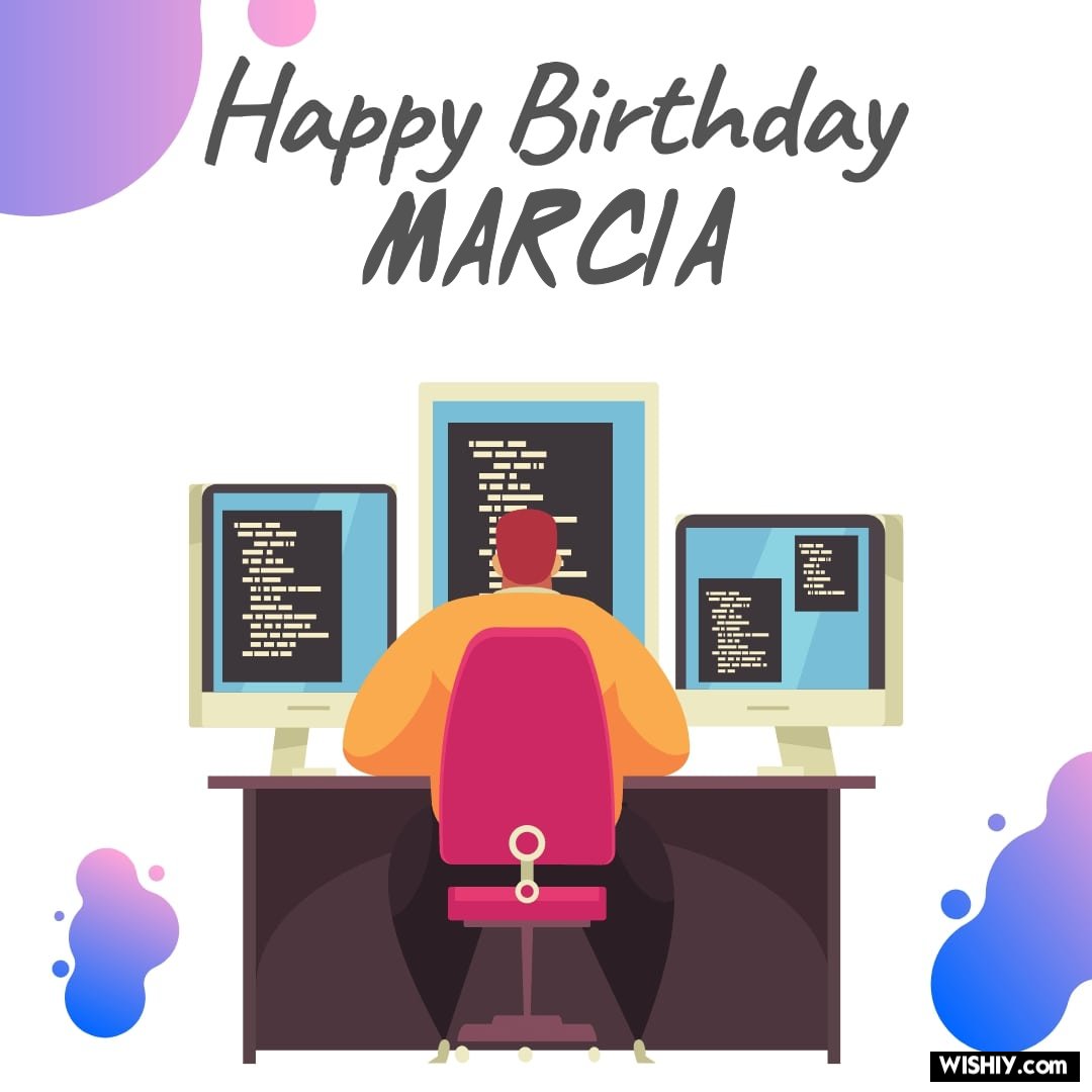 happy birthday marcia images