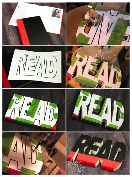 How to cut a book into words
