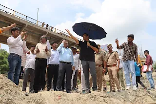 #JaunpurNews : मानक के अनुसार हो निर्माणाधीन पुल का कार्य | #NayaSaveraNetwork