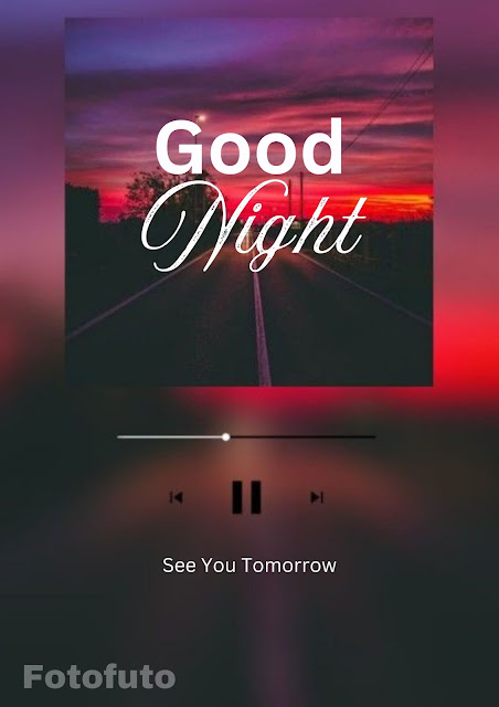 Good night image with 'See You Tomorrow' text in full HD, perfect for sending sweet dreams and warm wishes.