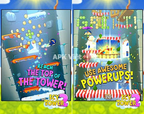 Icy Tower 2 v1.3.10 APK: game phiêu lưu cho android (Unlimited money)