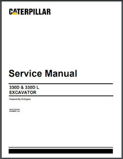 Caterpillar Service Manual Cat 330D & 330D L SN EAH00001 UP