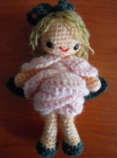 PATRON GRATIS HADA ROSA AMIGURUMI 167