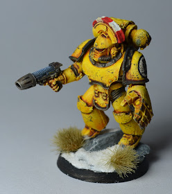 Pre-Heresy Imperial Fists Mark IV Sergeant