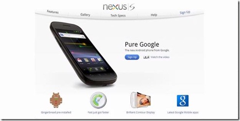 Smartphone Nexus S