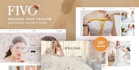 Best Wedding Shop Fashion Responsive Shopify Theme