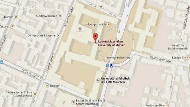 Location Building Ludwig Maximilians University