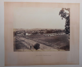 "Gettysburg" showing the fields around Gettysburg, PA