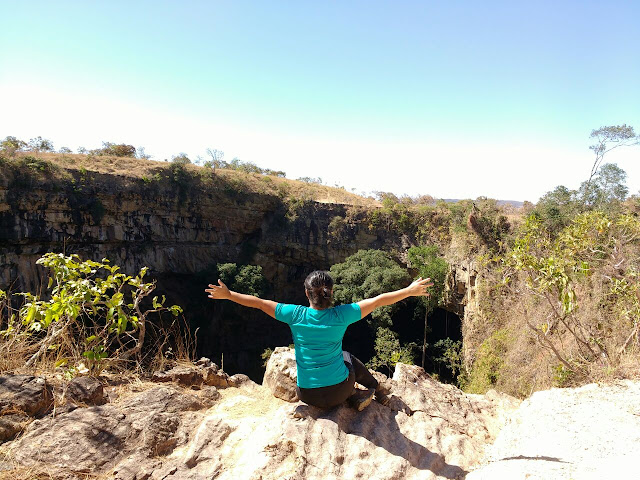 vista buraco das araras formosa goias