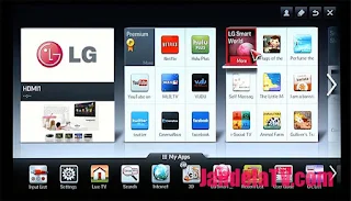 cara download aplikasi di lg smart tv