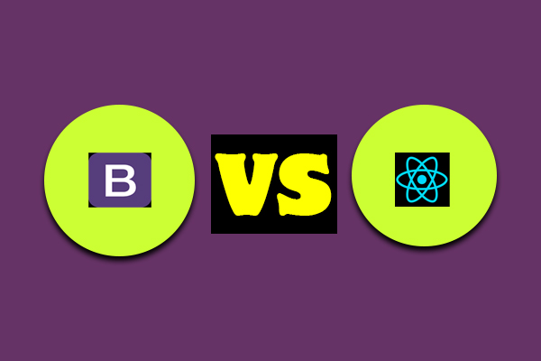 What is difference between react and bootstrap?