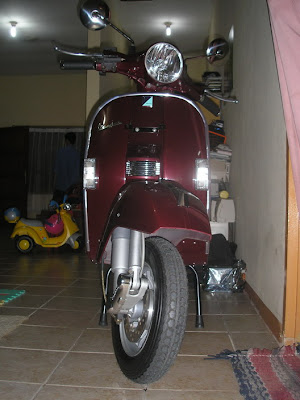 Modifikasi Vespa PX 150 2012  oto trens