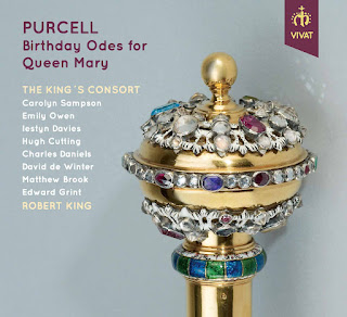 Henry Purcell Birthday Odes for Queen Mary; The King's Consort, Robert King; Vivat