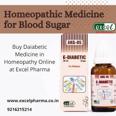 Homeopathic Medicine for Blood Sugar, Diabetic Medicine in Homeopathy