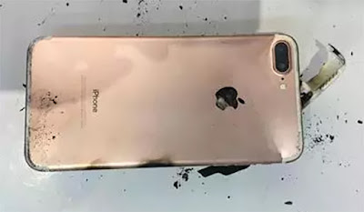 Sebuah iPhone 7 Plus Meledak Setelah Terjatuh Ke Lantai