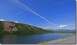 Between Haines Junction headed for Haines