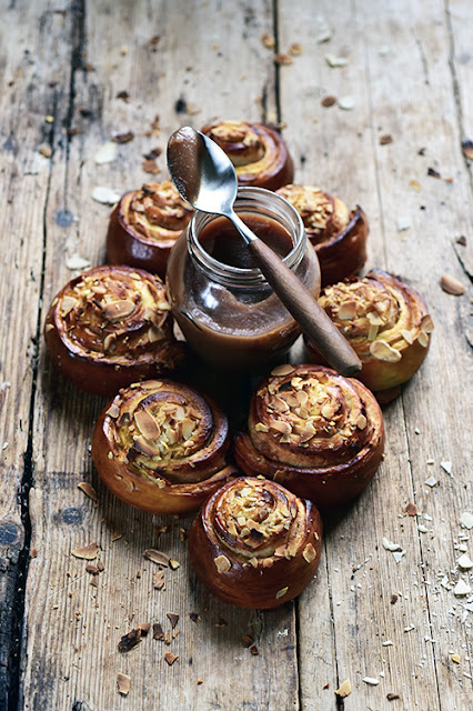 Mes kanelbullar à la confiture de châtaigne d'Ardèche !