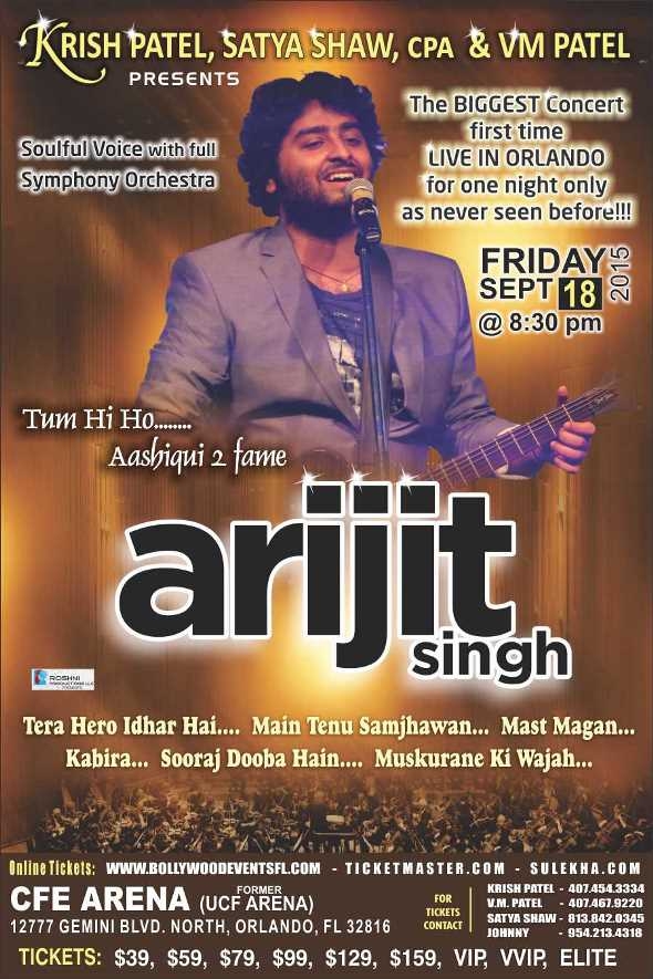 Arijir Singh Live in Orlando 