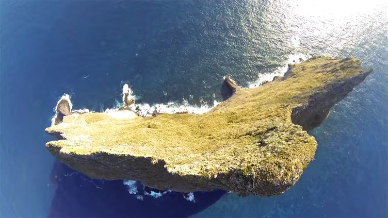 Wingsuit Flying Over the World’s Tallest Volcano Stack