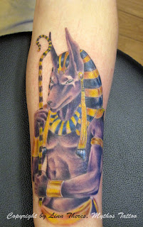 Anubis Tattoo Designs