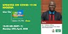 NCDC to update Nigerians on covid-19 response