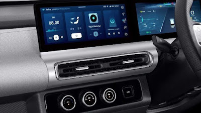 Tampilan Intelligent Tech Dashboard Wuling Air EV