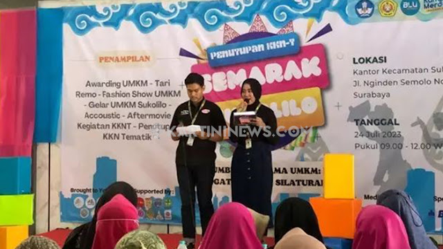 Mahasiswa UPN Veteran Jawa Timur Sukses Gelar UMKM di Sukolilo Surabaya