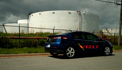 2012 Chevrolet Volt Rear Side View Oil Tank Farm