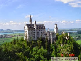 Castelos no sul da Alemanha - Hohenschwangau e Neuschwanstein