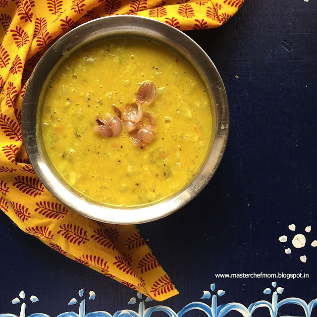 South Indian Dal For Indian Flat Breads 