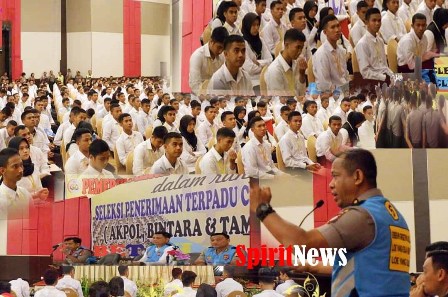 Karo SDM Polda Sulsel, Mengucapakan  Selamat Berpuasa 1440-H, Para Casis Bintara Harus Bersemangat