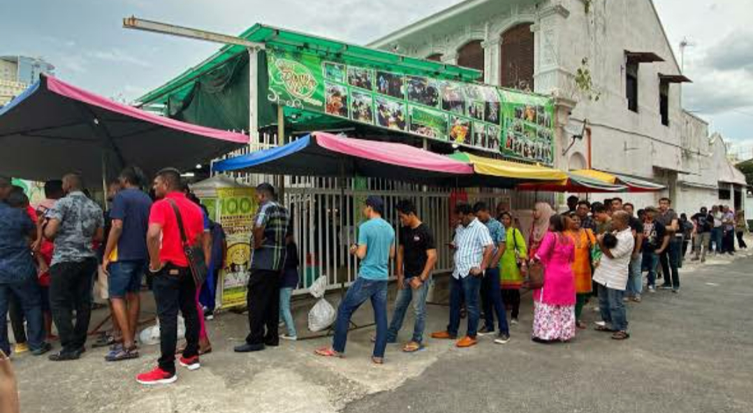 nasi kandar beratur