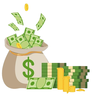 money stack png