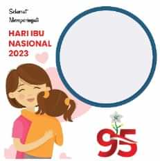 kumpulan twibbon hari ibu nasional 2023