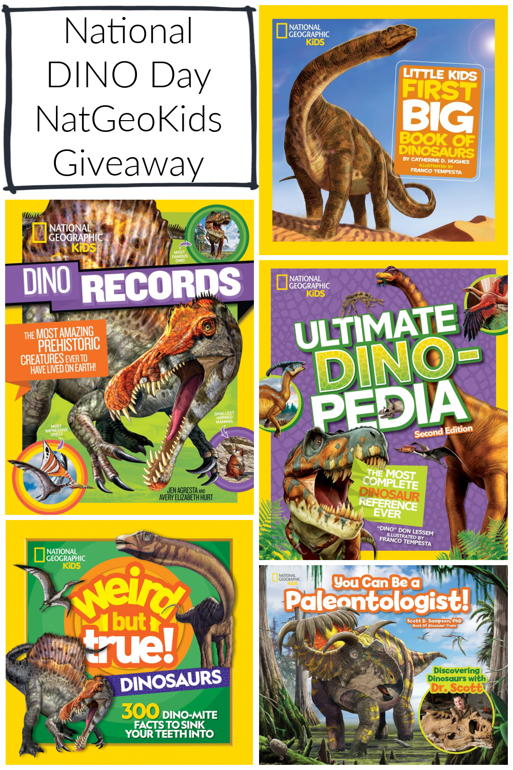 Celebrating National DINO Day with National Geographic Kids
