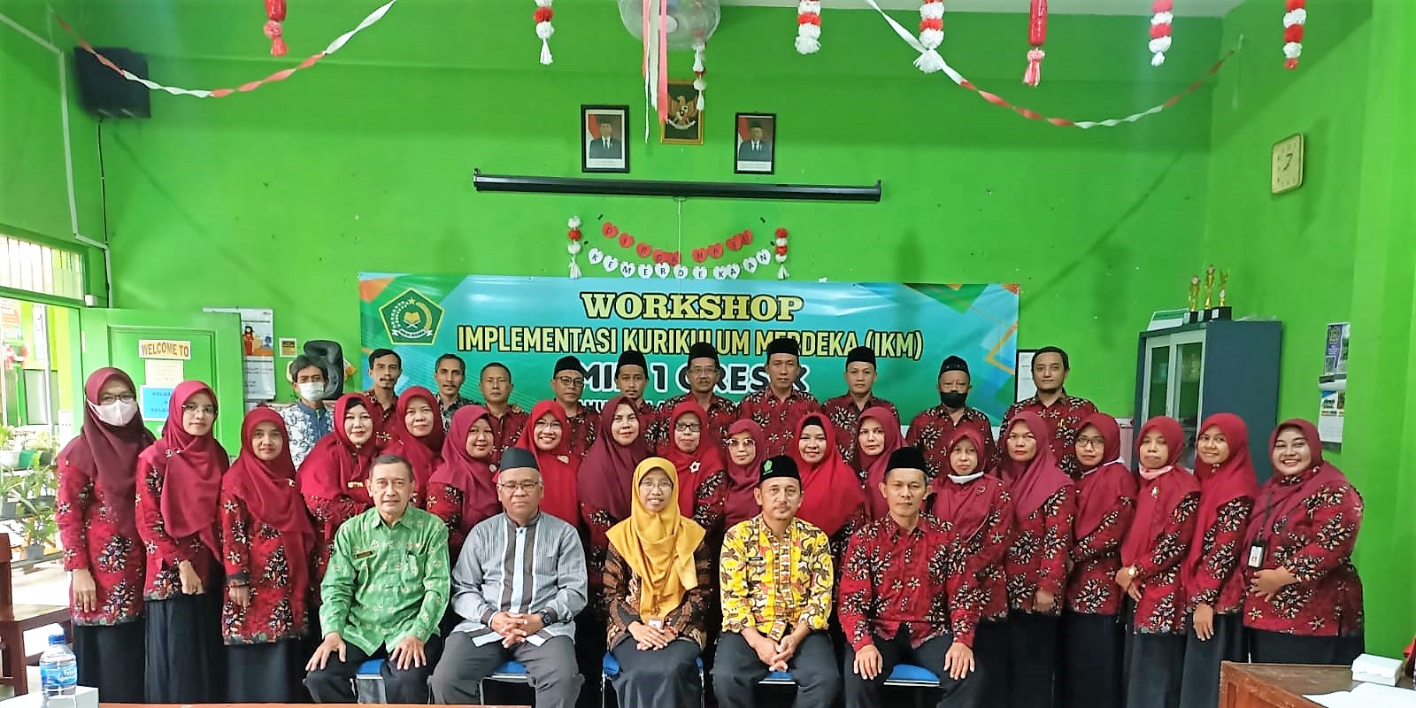 MIN 1 Gresik Gelar Workshop Implementasi Kurikulum Merdeka