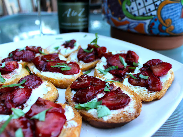 Strawberry Bruschetta