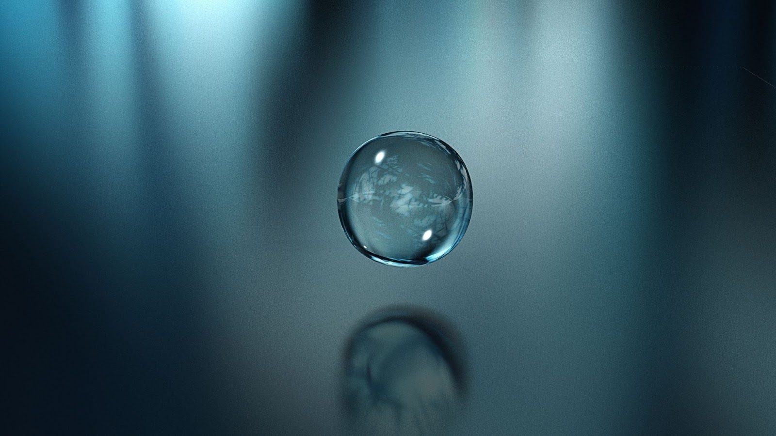 3d Water Drop HD Wallpaper Free