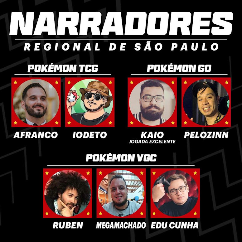 Narradores Pokémon Regional de São Paulo 2023