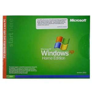 Microsoft Windows XP Home Edition SP2B for System Builders - 1 Pack [OLD VERSION]