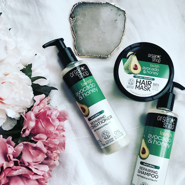 Review Organic Shop Haircare | Lavish Avocado&Honey