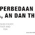 Perbedaan  A, AN, dan THE dalam bahasa Inggris beserta penjelesannya